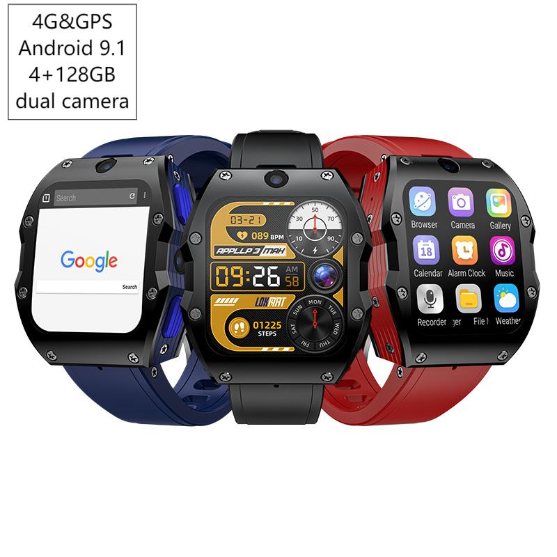 Smartwatch - 4G أندرويد Smartwatch 4 + 128GB