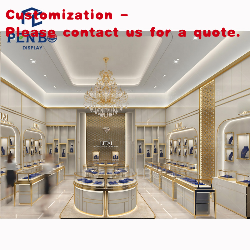 Jewelry And Watches Store - Custom.Luxury متجر المجوهرات عرض العداد غرامة