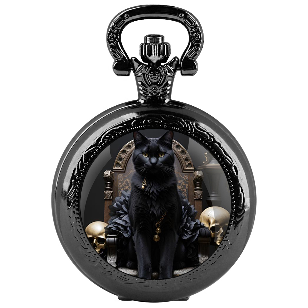 King'S Jewelry Watches - شجرة الفولاذ المقاوم للصدأ الأسود من