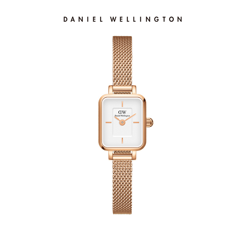 Daniel Wellington Watches & Jewelry Online Store - ساعة دانيال ويلينغتون كوادرو ميني للنساء،