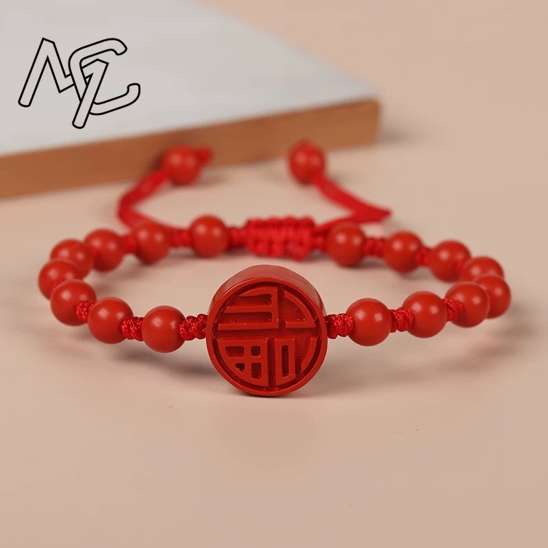 حقيقية الأحمر الزنجفر الأسد ال - مراجعة Gemstone Bracelet Healing وسعره