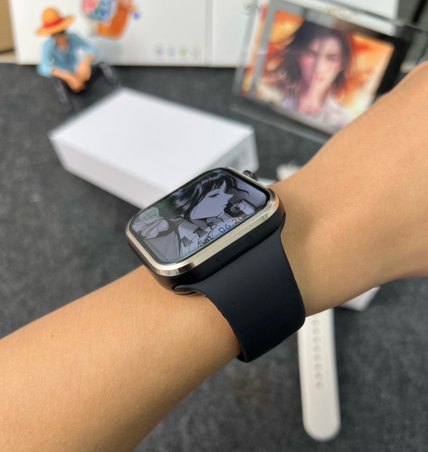 [شاشة عريضة M53Pro] ساعة ذكية  - مراجعة Smartwatch وسعره