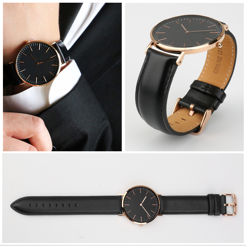جودة حقيقية جلد طبيعي حزام (اس - مراجعة Daniel Wellington Watches & Jewelry Online Store وسعره