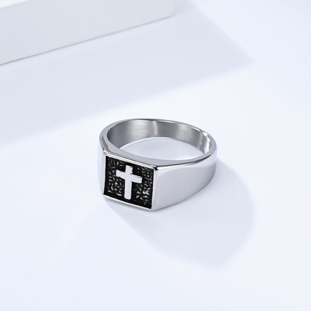 Somen خمر الفولاذ المقاوم للصد - مراجعة Mens Signet Ring وسعره
