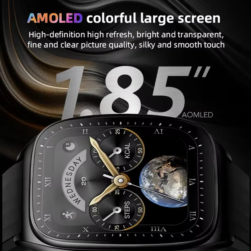 ساعة ذكية رجالية أنيقة 2025 بش - مراجعة Smartwatch وسعره