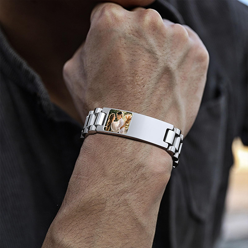 صورة مخصصة نص سوار حزام (استيك - مراجعة Jewels On Watches وسعره