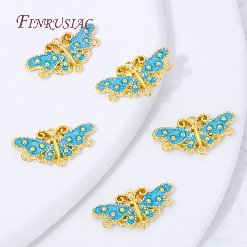 قلادة على شكل فراشة مطلية بالذ - مراجعة Butterfly Pendant Necklace وسعره