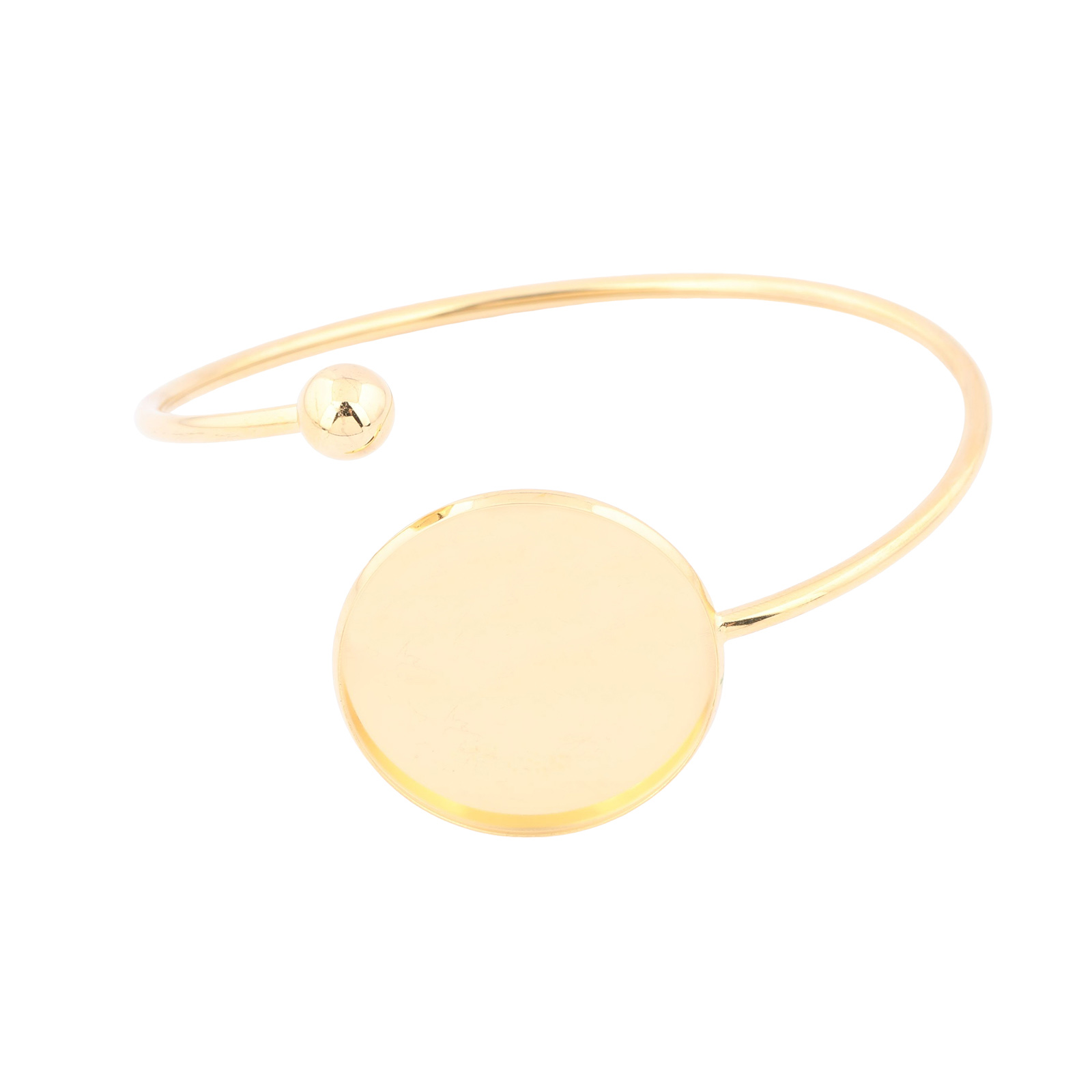 قطعتان من قواعد أساور الكابوشو - مراجعة Cuff Bangle Bracelet وسعره
