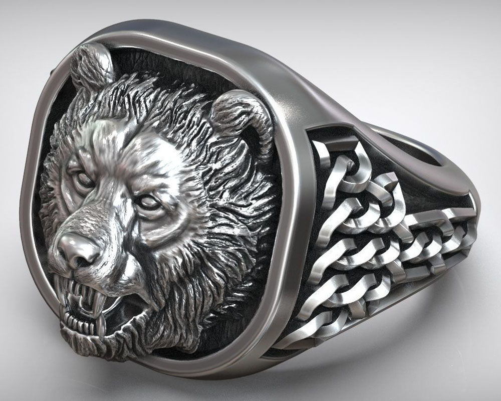 خاتم فضة إسترليني عيار 925 مخص - مراجعة Mens Signet Ring وسعره