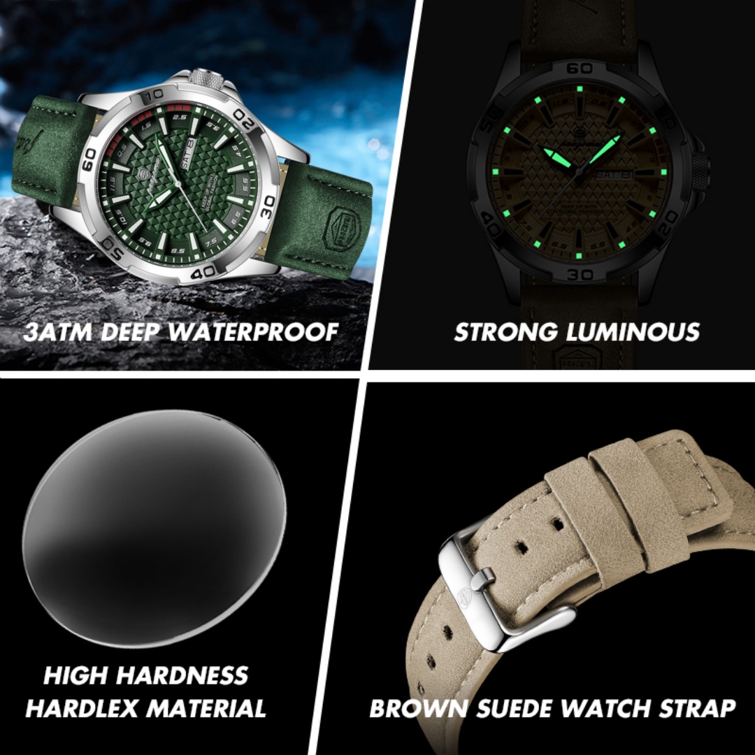 ساعات رجالية فاخرة من ماركة PA - مراجعة Jewelry Inspired Watches وسعره
