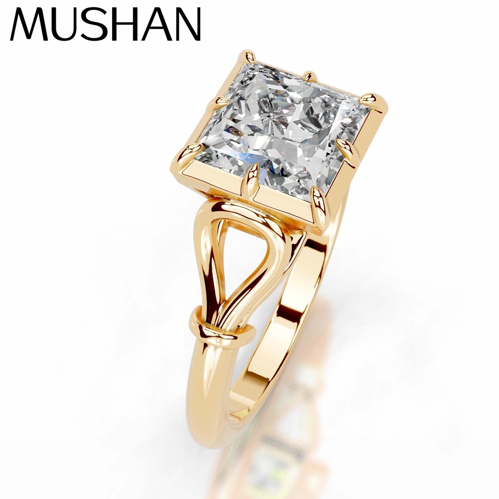 خاتم موسانيت فاخر من الفضة الإ - مراجعة Moissanite Ring وسعره