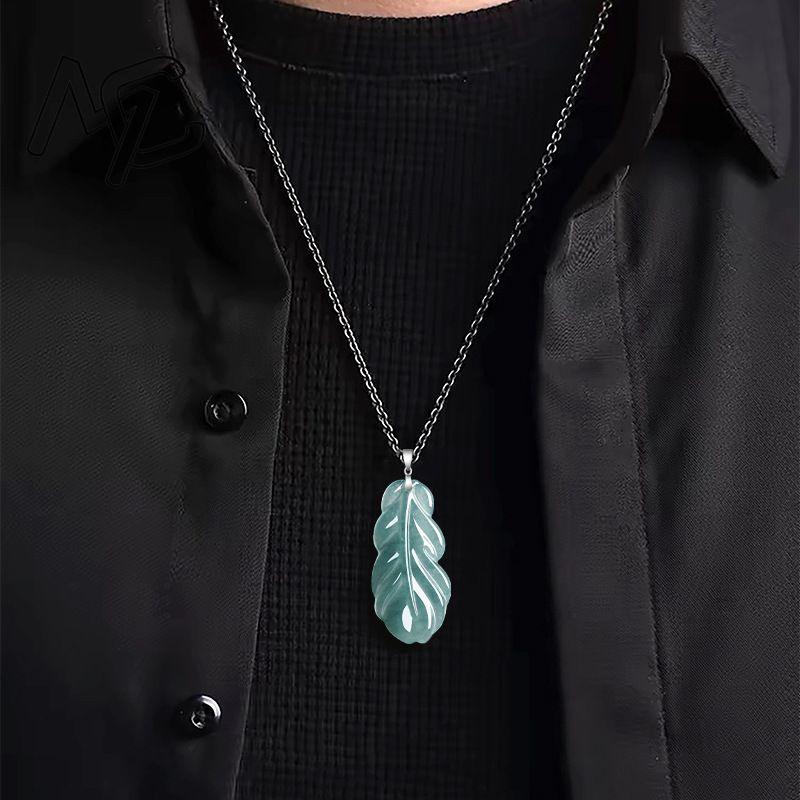 قلادة من الفضة S925 بحجر الزمر - مراجعة Jewelry & Watches Sp Z Oo Ul Frezerów 3 وسعره