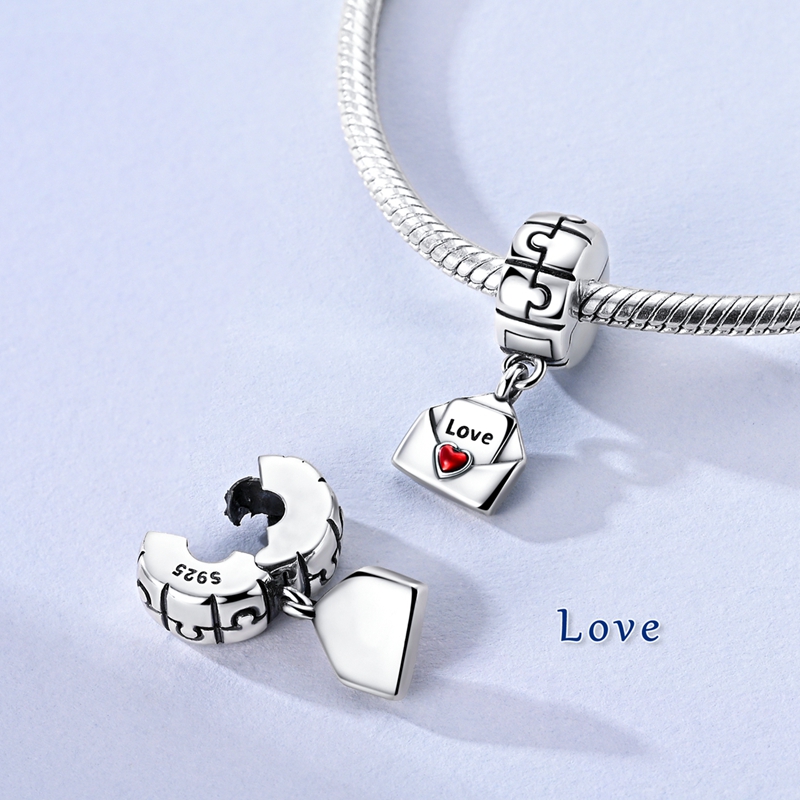 925 فضة انزلاق الوجه أرنب حرف  - مراجعة Jewelry Watches Brands وسعره