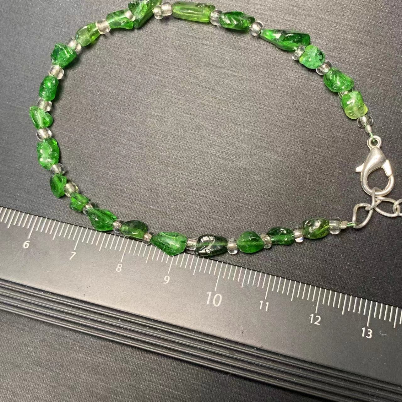 HEYYA حجر الديوبسيد الطبيعي سو - مراجعة Gemstone Bracelet Healing وسعره