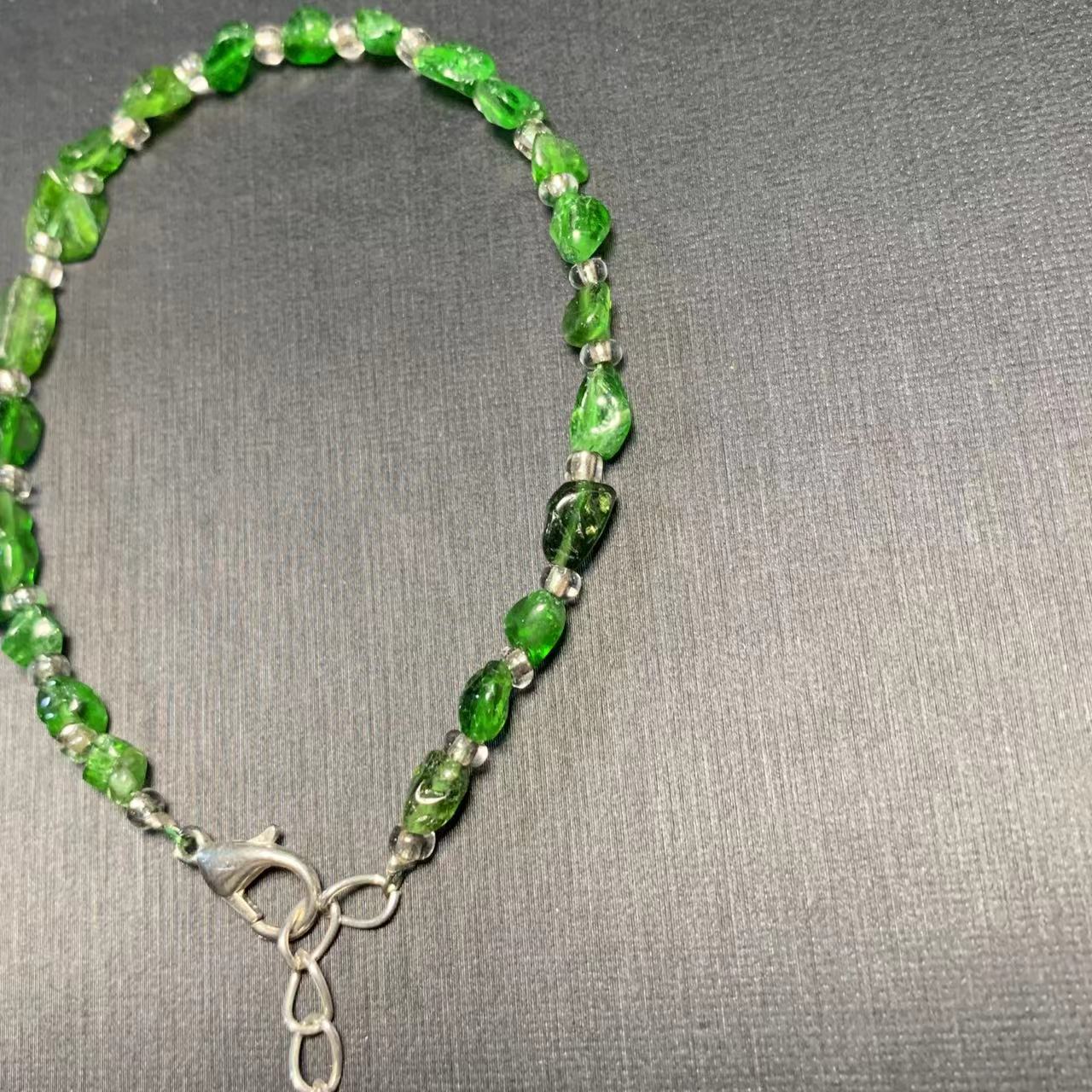 HEYYA حجر الديوبسيد الطبيعي سو - مراجعة Gemstone Bracelet Healing وسعره