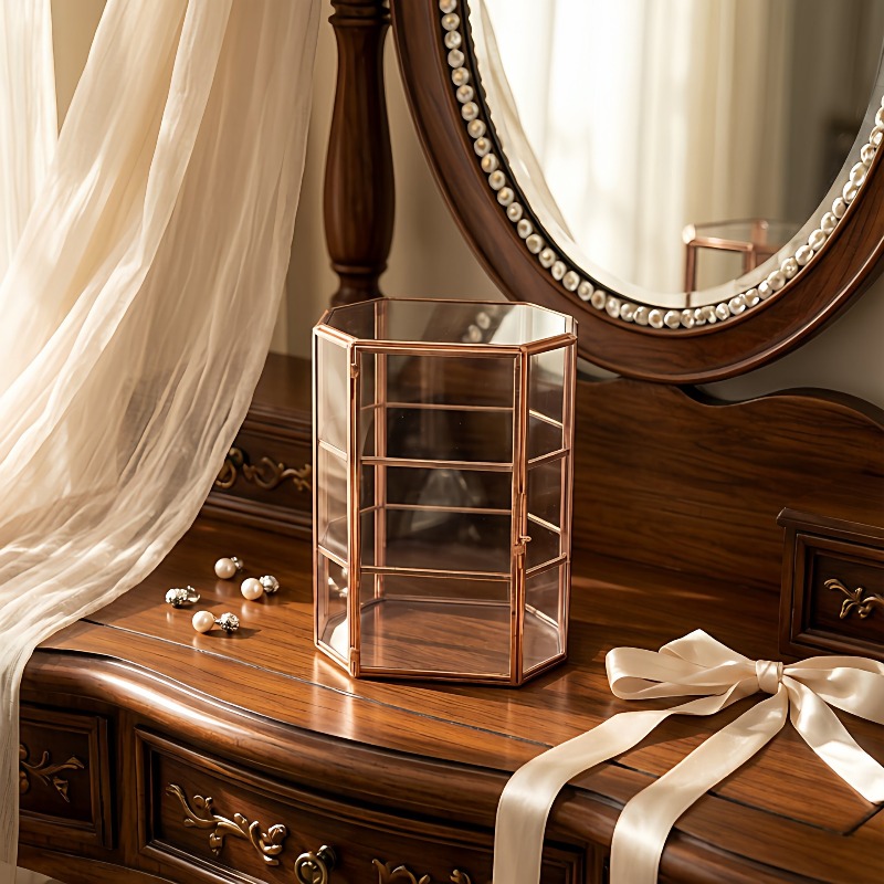 صندوق مجوهرات زجاجي على الطراز - مراجعة Jewelry And Watches Store وسعره