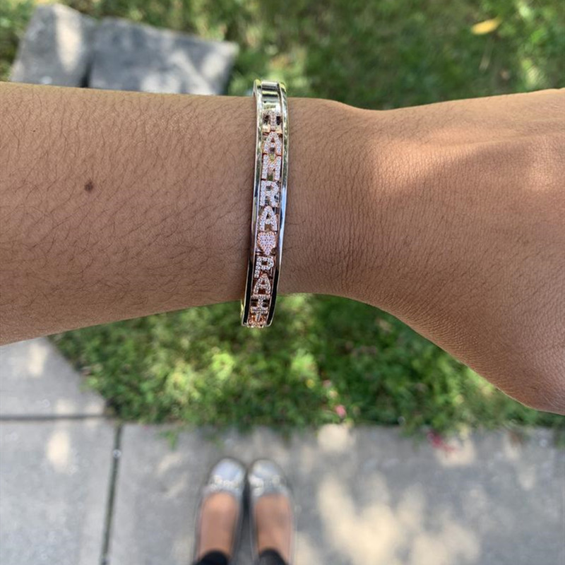 DOREMI لتقوم بها بنفسك زركونيا - مراجعة Cuff Bangle Bracelet وسعره