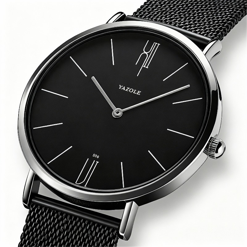 ساعة رجالية أنيقة وبسيطة من عل - مراجعة Jewelry Inspired Watches وسعره