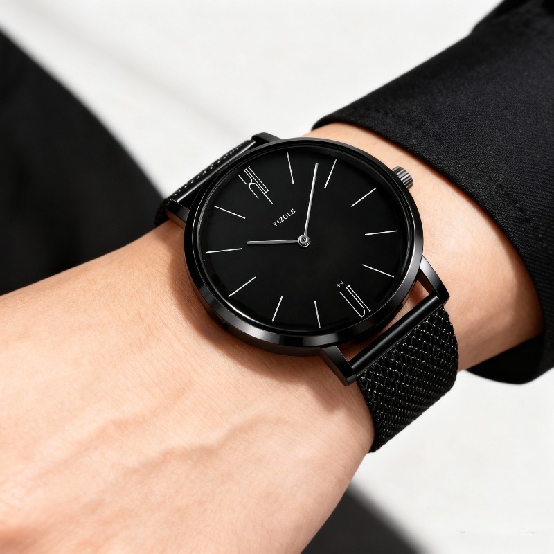 ساعة رجالية أنيقة وبسيطة من عل - مراجعة Jewelry Inspired Watches وسعره