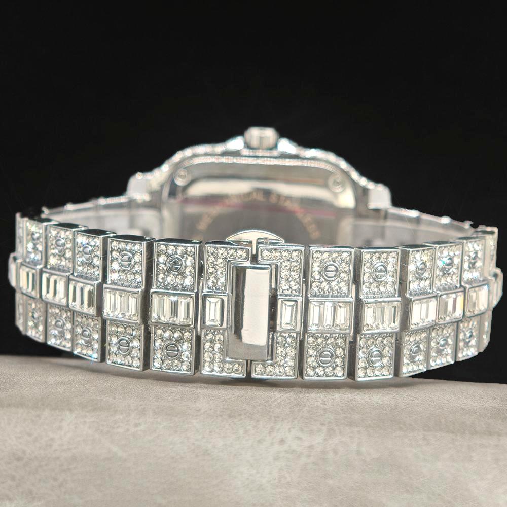 ساعة ماسية فاخرة للرجال ماركة  - مراجعة Jewelry Watches Brands وسعره