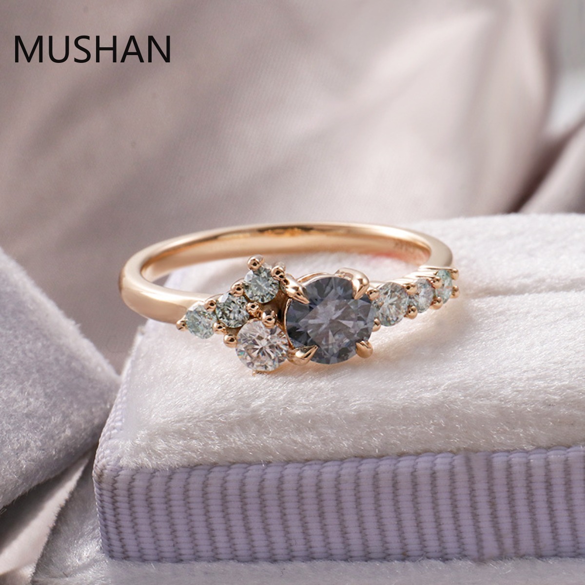 خواتم موسان الفاخرة المخصصة من - مراجعة Moissanite Ring وسعره