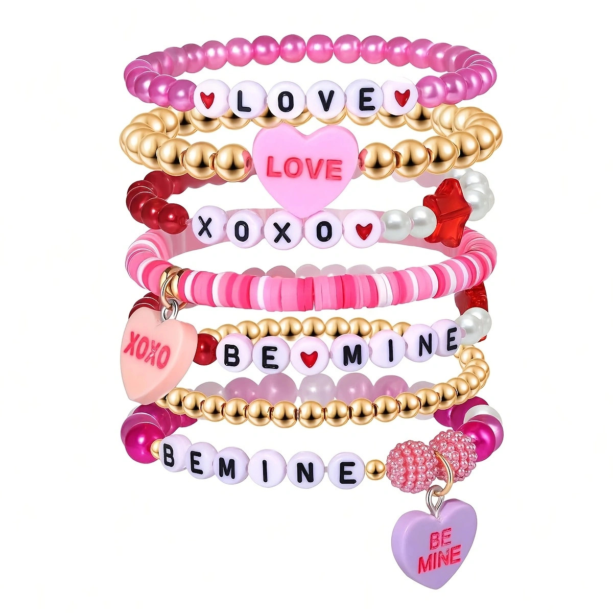 500/250 قطعة حرف وردي مقاس 7 م - مراجعة Jewelry Quotes وسعره
