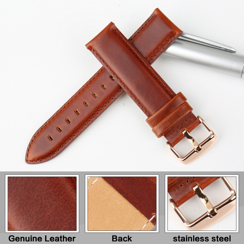 MAIKES-حزام ساعة من الجلد الطب - مراجعة Daniel Wellington Watches & Jewelry Online Store وسعره
