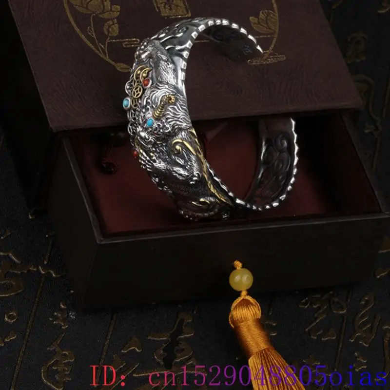 محظوظ Pixiu النمر سوار مجوهرات - مراجعة Cuff Bangle Bracelet وسعره