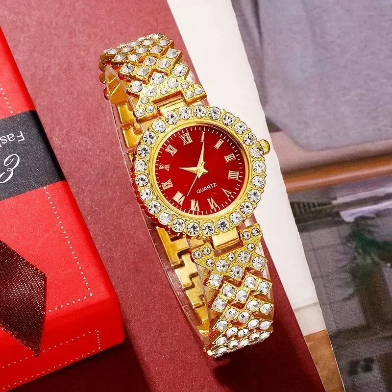 مجموعة مجوهرات ذهبية للنساء ،  - مراجعة Jewels On Watches وسعره