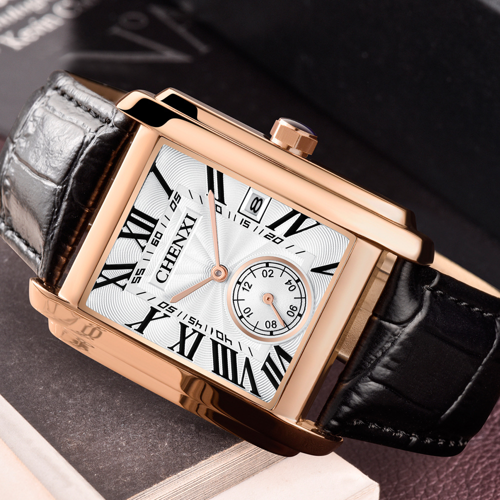 CHENXI 8216 موضة كلاسيكية مربع - مراجعة Jewelry Inspired Watches وسعره