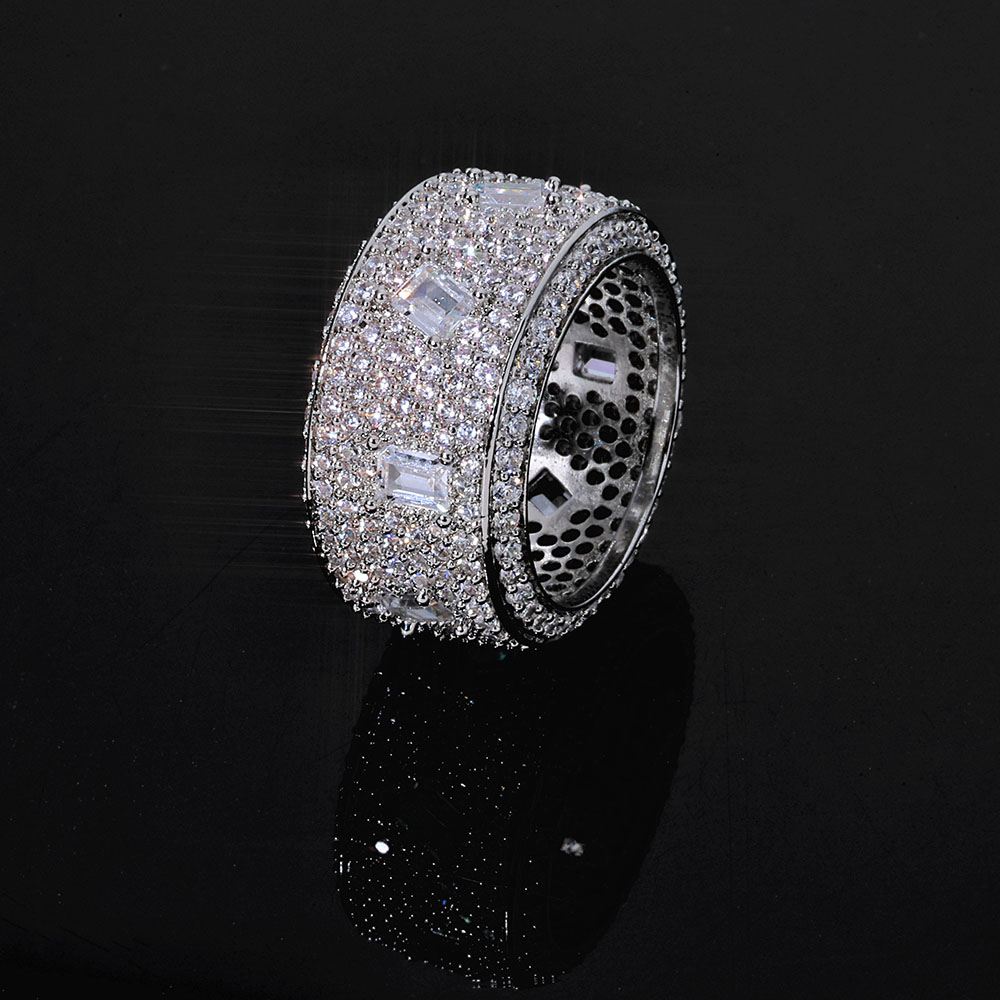 925 VVS مويسانيتي خاتم الهيب ه - مراجعة Moissanite Ring وسعره
