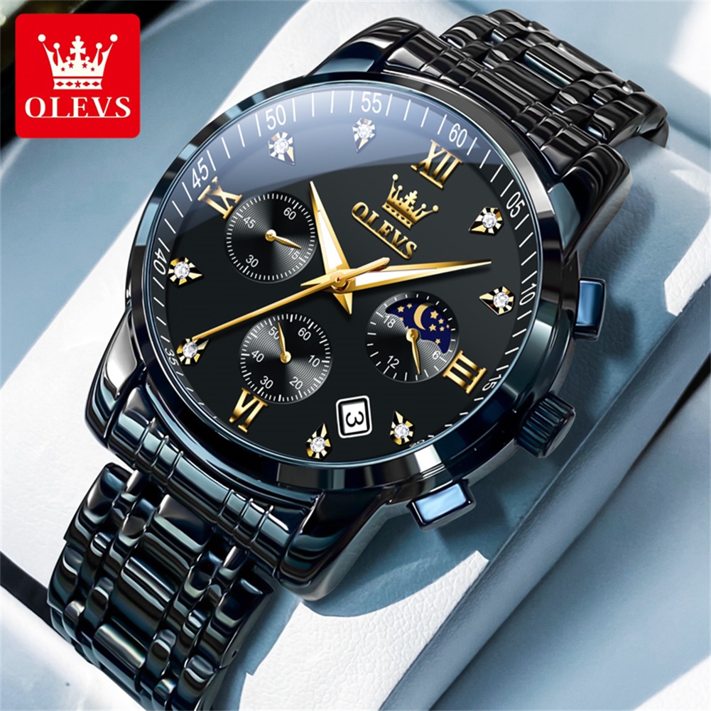 ساعات OLEVS الشهيرة للرجال من  - مراجعة Jewelry Inspired Watches وسعره
