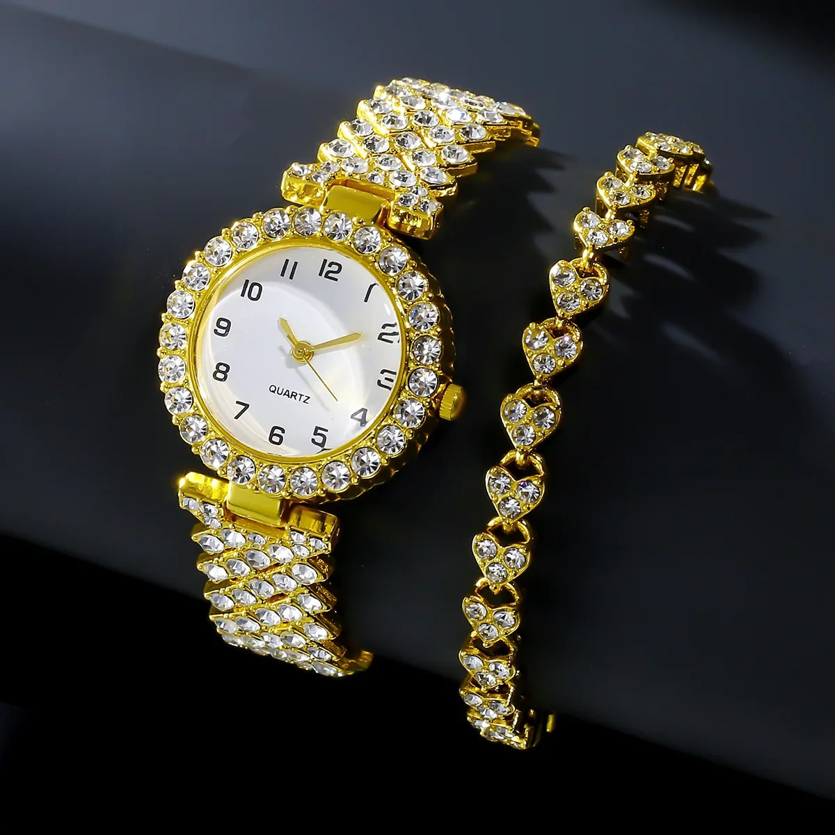 1 قطعة/2 قطعة مجموعة ساعات نسا - مراجعة Jewels On Watches وسعره
