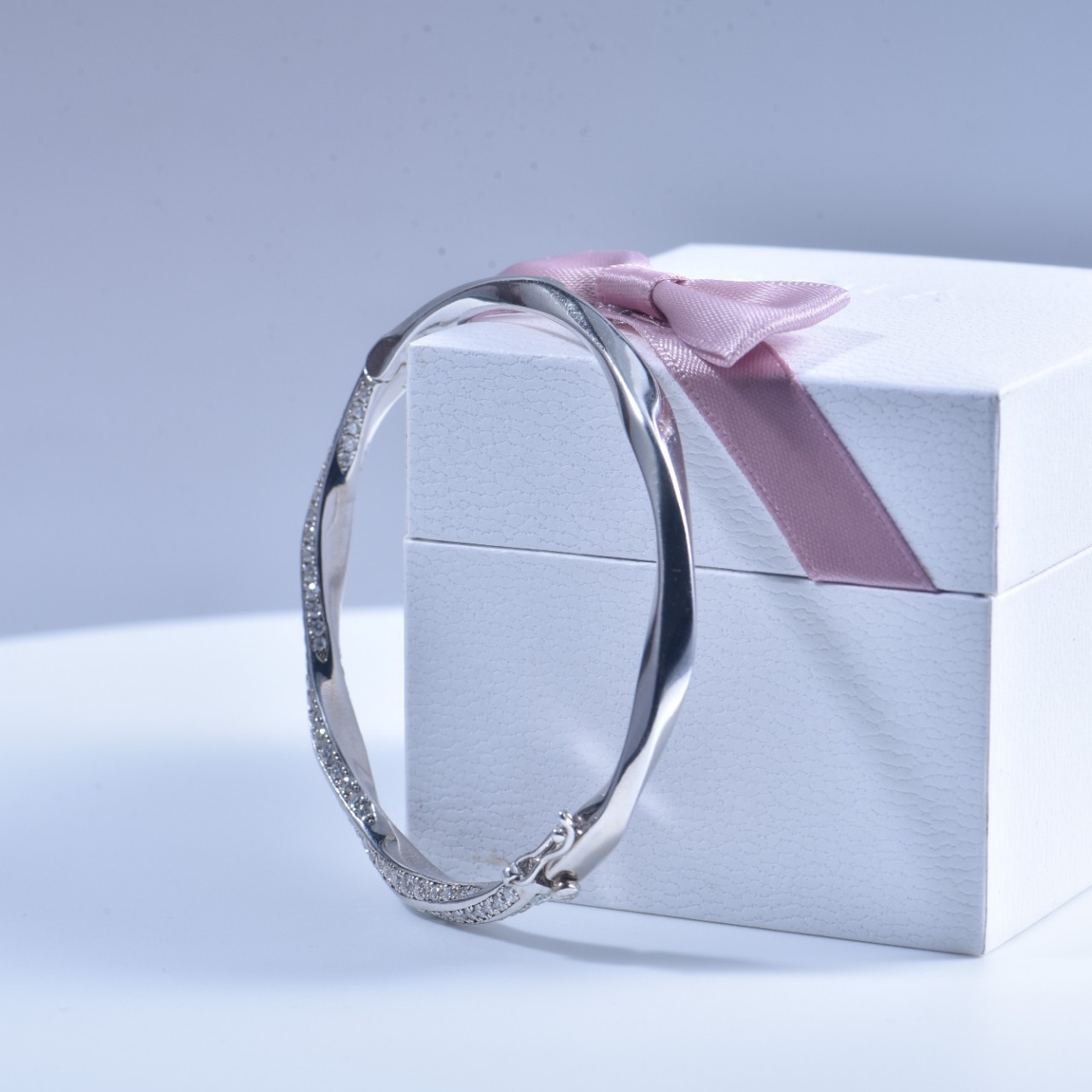 سوار فضة استرليني عيار 925 للن - مراجعة Cuff Bangle Bracelet وسعره