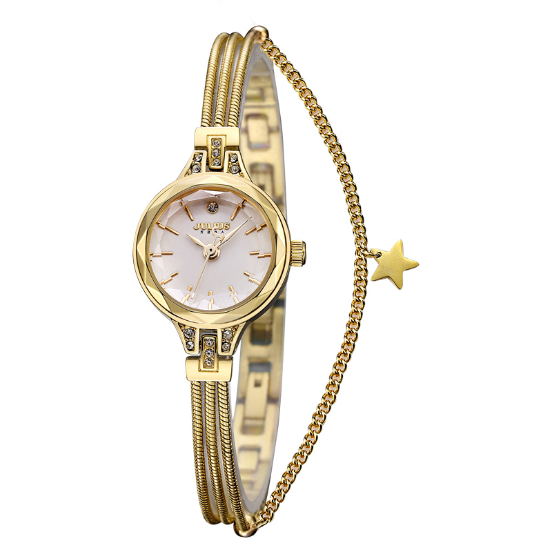 صغيرة 5 ألوان سوار ساعة مجوهرا - مراجعة Jewelry Box Watches Bracelets وسعره
