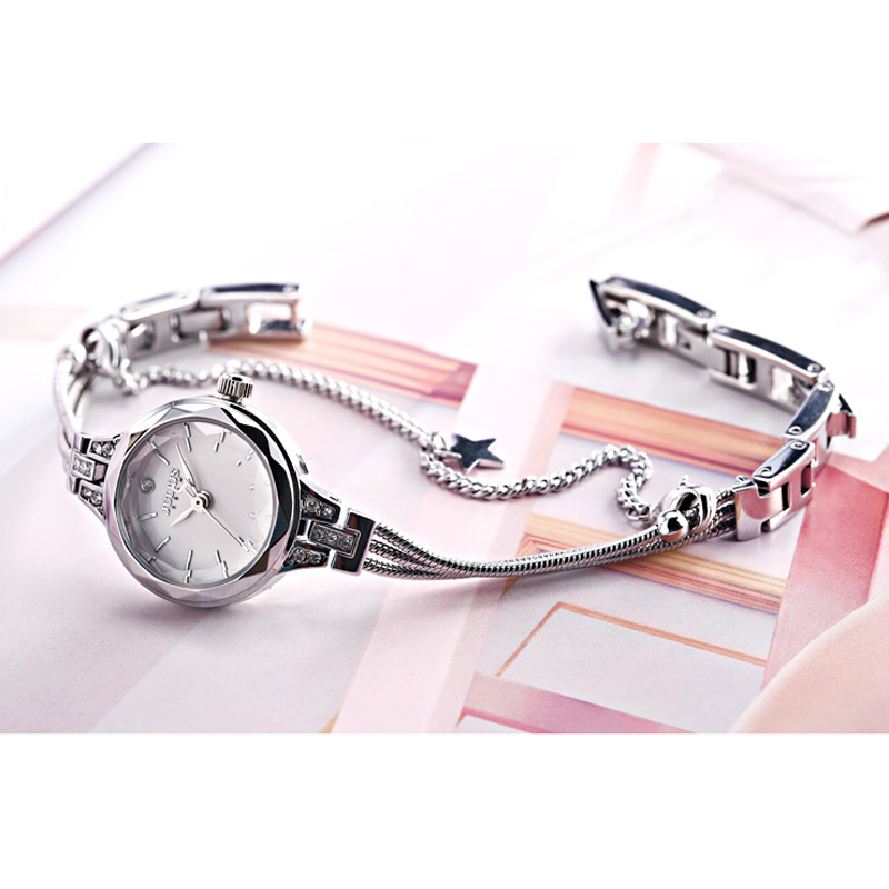 صغيرة 5 ألوان سوار ساعة مجوهرا - مراجعة Jewelry Box Watches Bracelets وسعره
