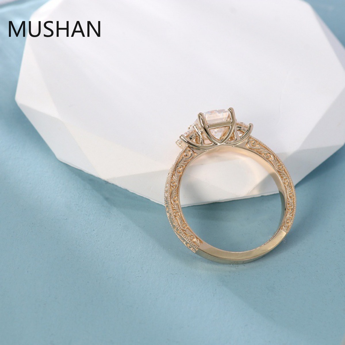 خواتم ميشان الفاخرة المخصصة من - مراجعة Moissanite Ring وسعره