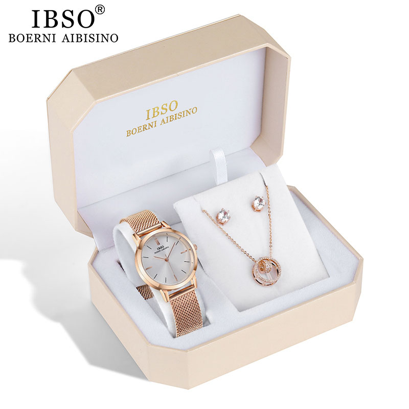 IBSO ماركة النساء ارتفع الذهب  - مراجعة Jewelry Watches Brands وسعره