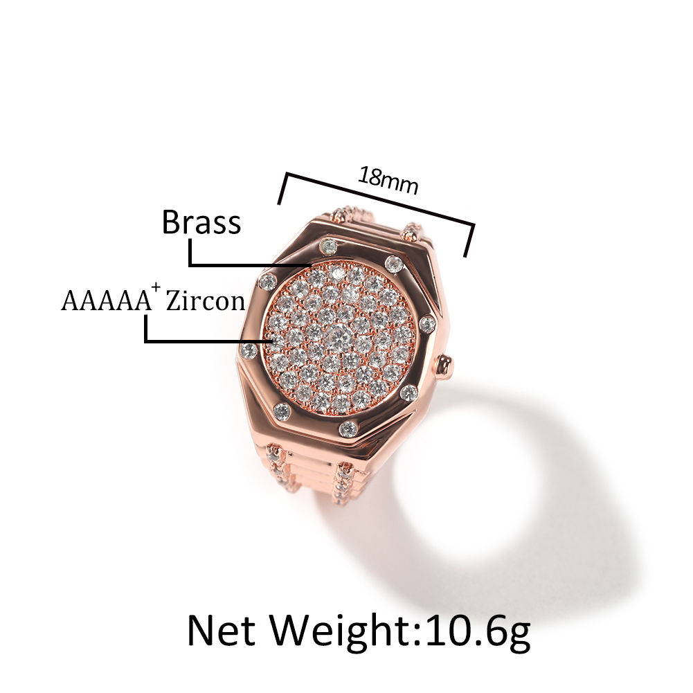 THE BLING KING AP ساعة خواتم م - مراجعة King'S Jewelry Watches وسعره