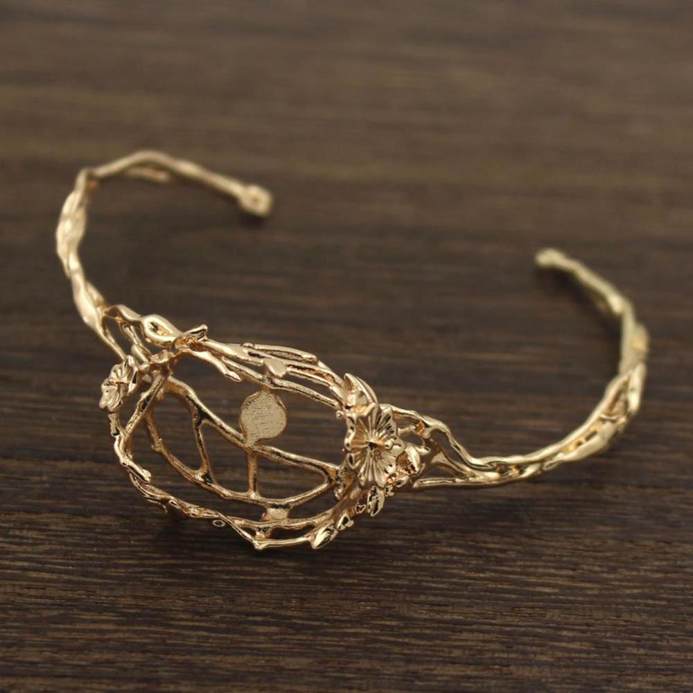 5 قطع أساور مفتوحة للنساء بتصم - مراجعة Cuff Bangle Bracelet وسعره