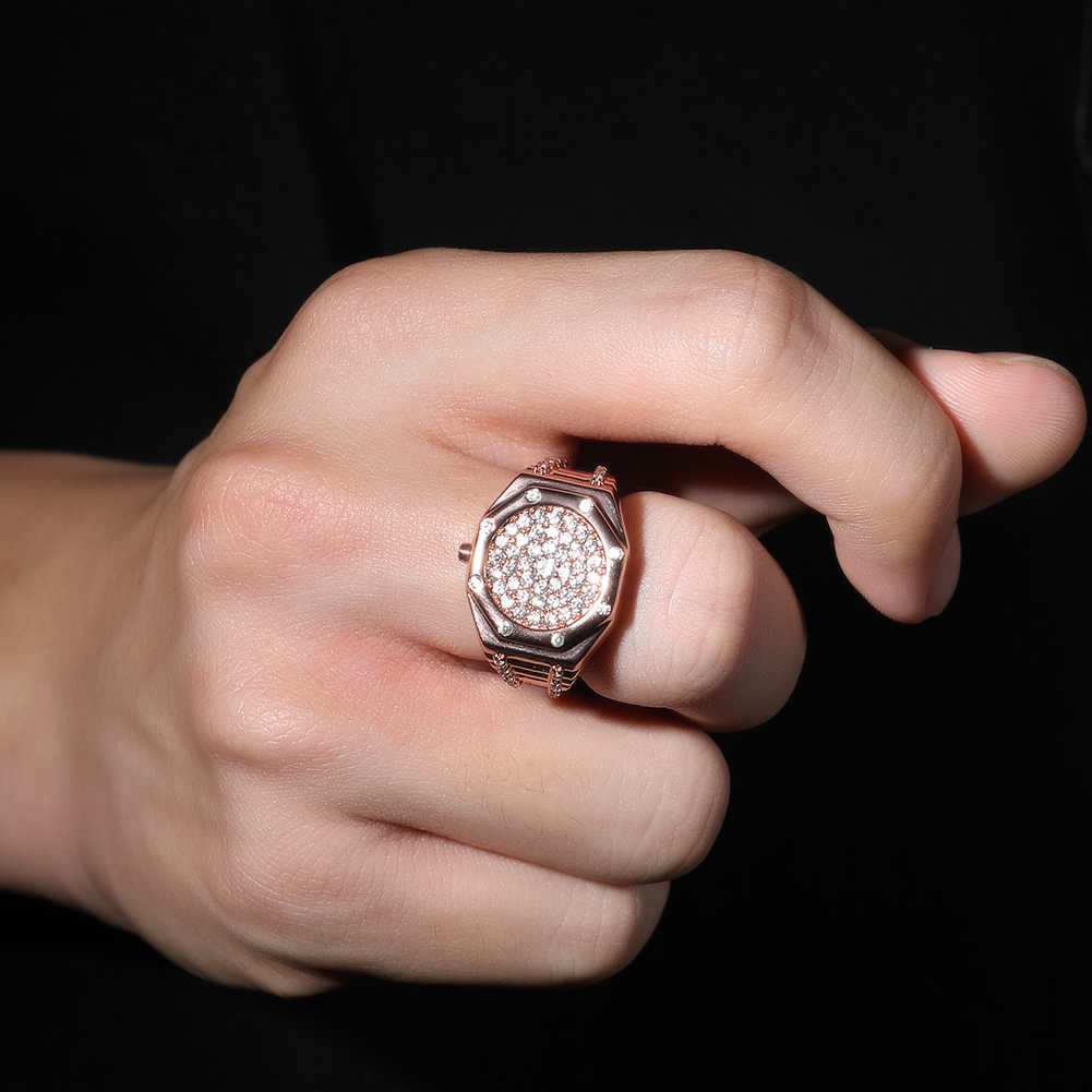 بلينغ الملك هندسية المثمن خوات - مراجعة King'S Jewelry Watches وسعره