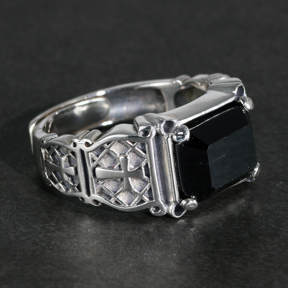 خمر الشرير الفضة 925 مجوهرات ا - مراجعة Mens Signet Ring وسعره